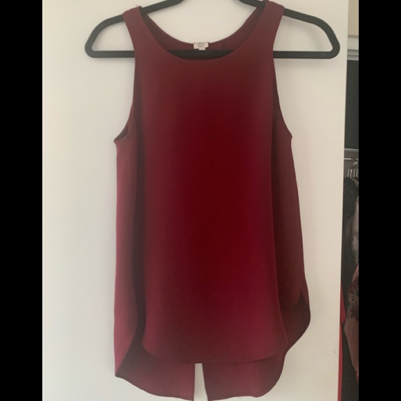 Wilfred Burgundy Blouse - Picture 3 of 5